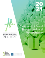 Cover of the 2021 GMT Parcel Benchmark Report